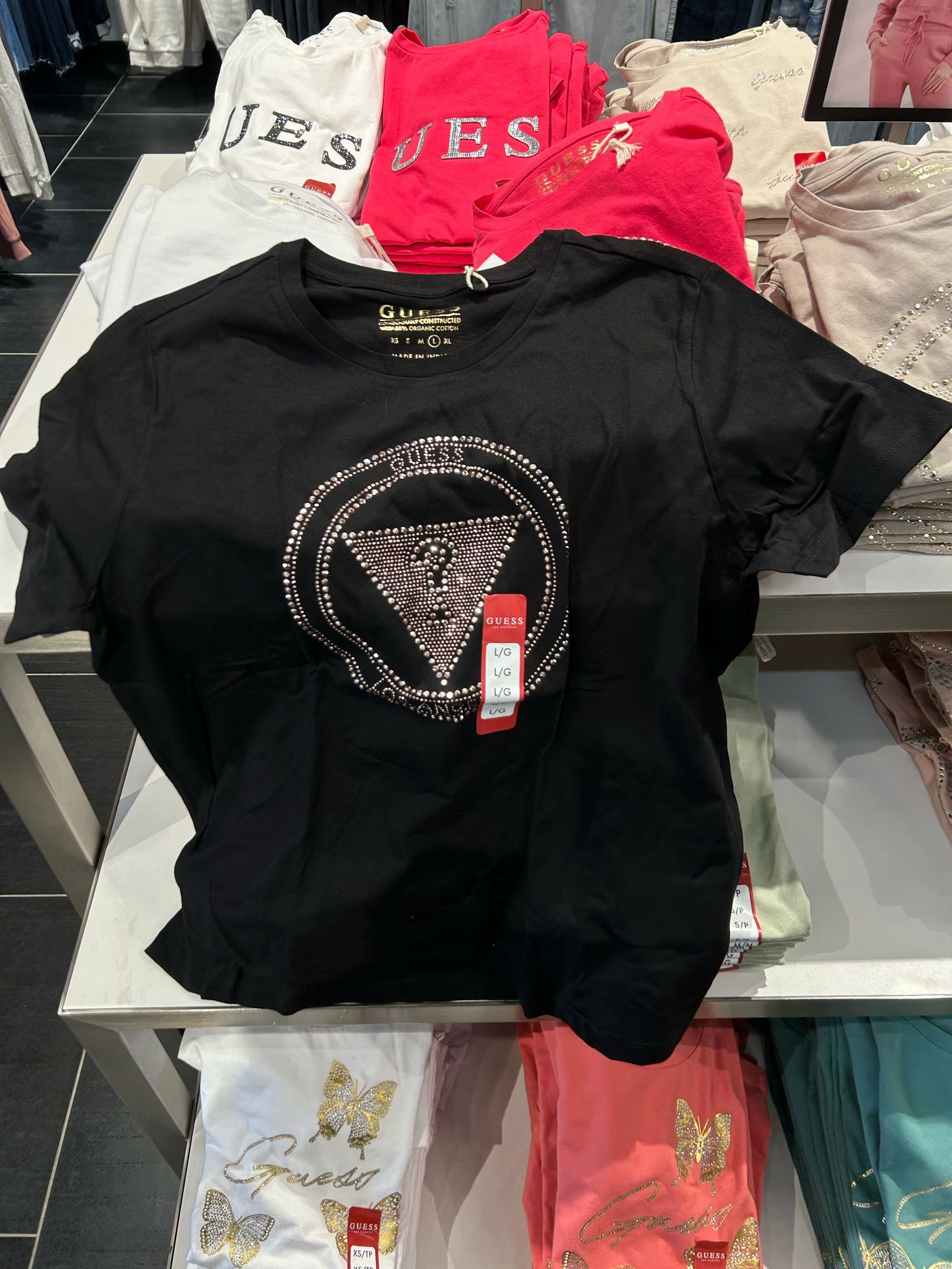 Guess Women Eco Liana Triangle Tee