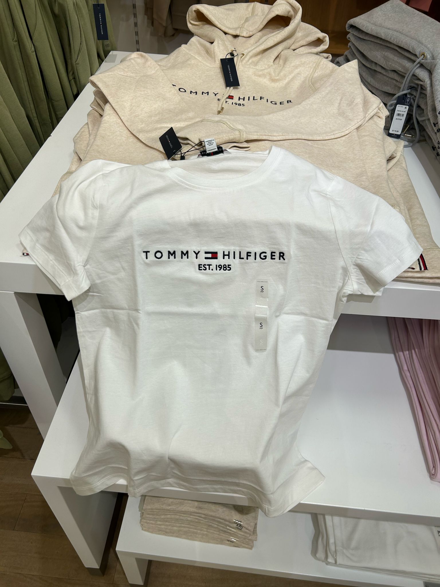 Womens' Embroidered Tommy Logo T-Shirt