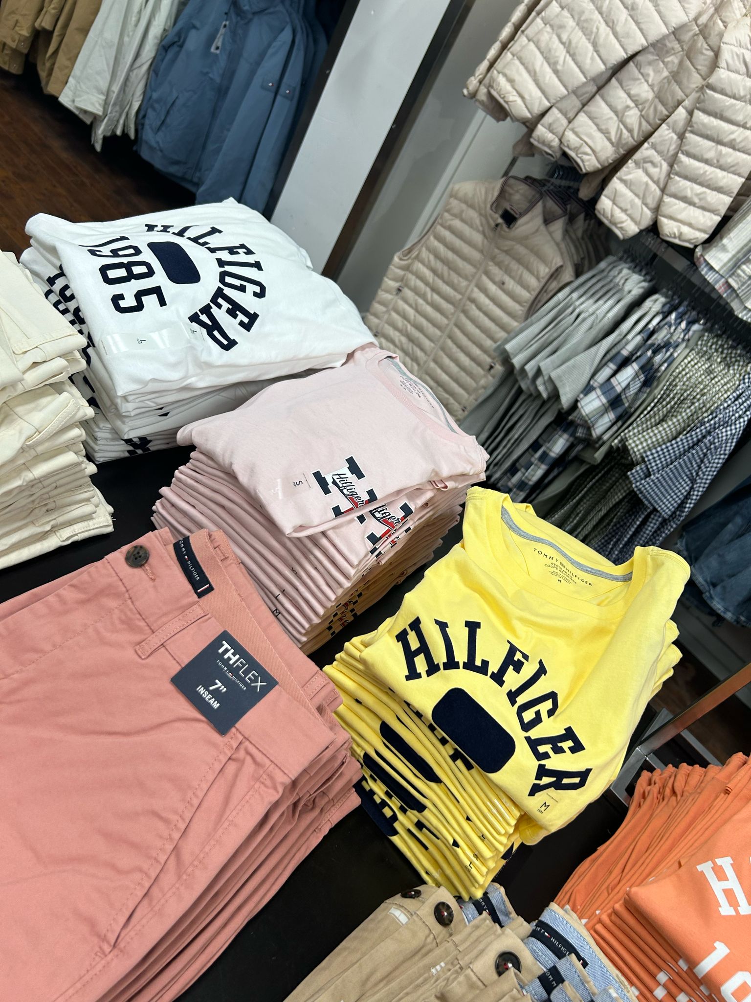 Tommy Men Hilfiger 1985 Logo T-Shirt/Citronella