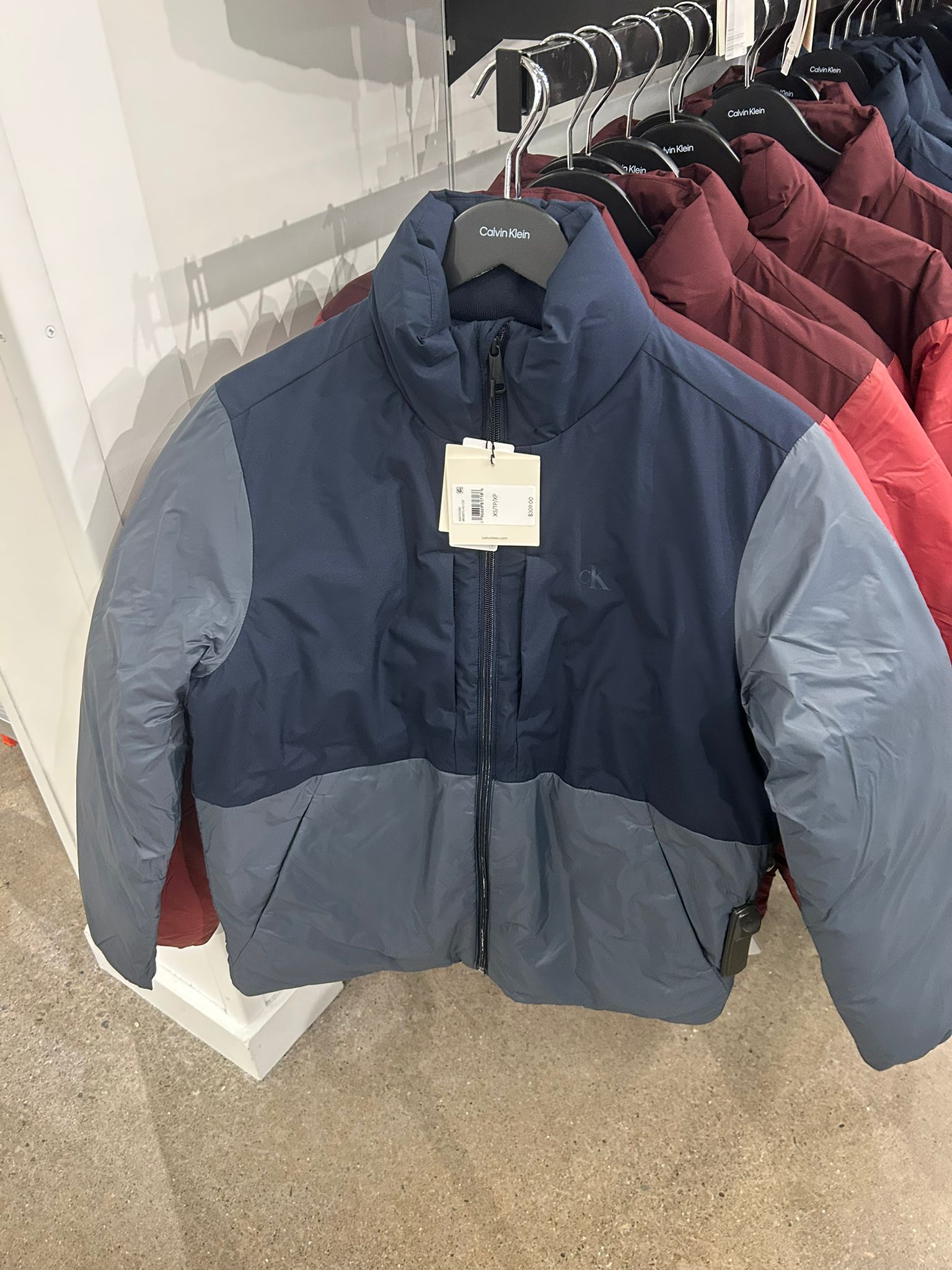 Calvin Klein Mens' Waterproof Windbreaker Jacket