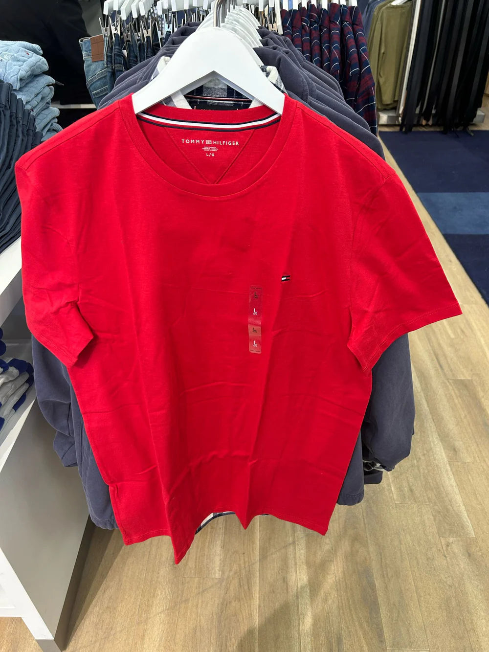 Men Tommy Everyday T-Shirt/ RED