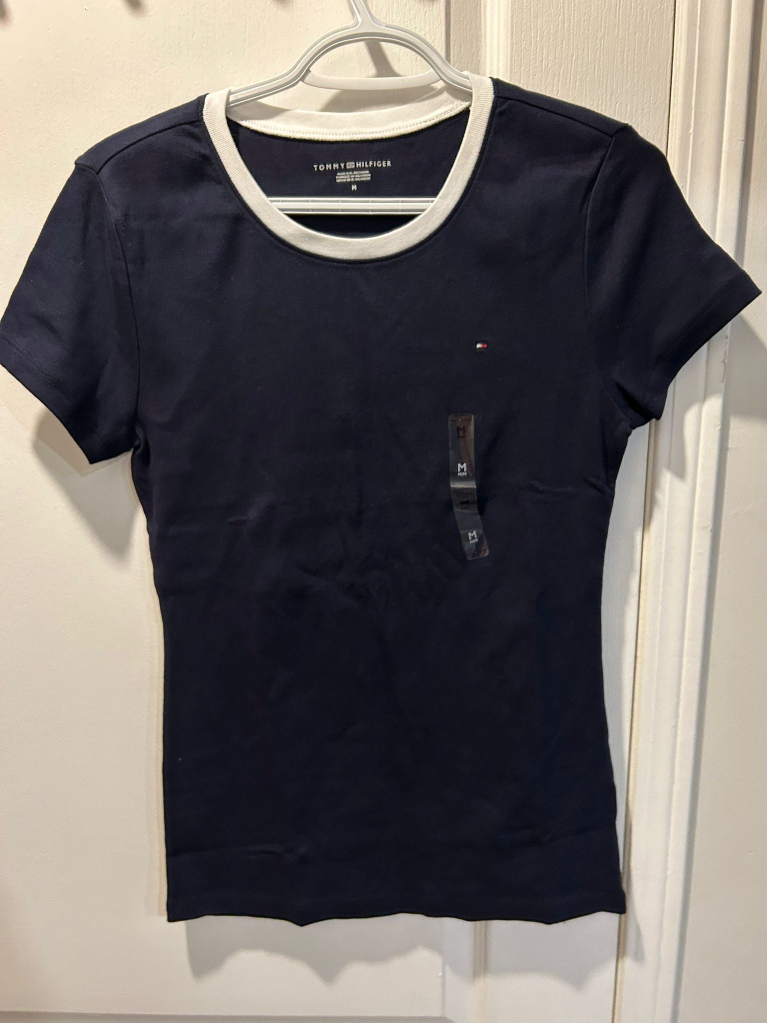 Womens' Adaptive - Tommy Hilfiger Signature T-Shirt/ NAVY