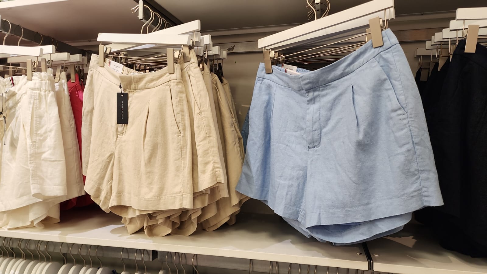 Womens' Tommy Linen-Blend Short / Vessel Blue