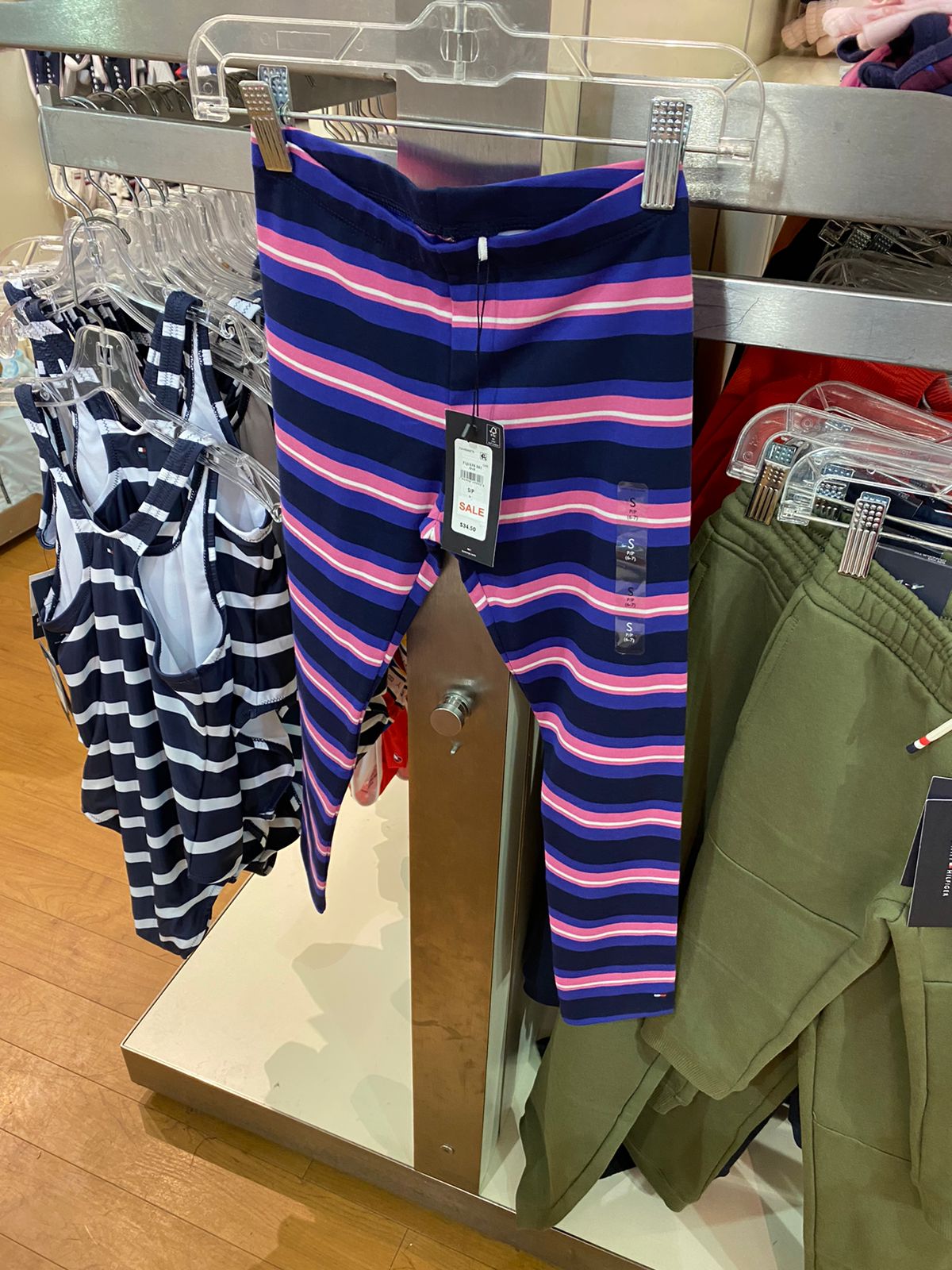 Tommy Hilfiger Girls' Leggings - Striped