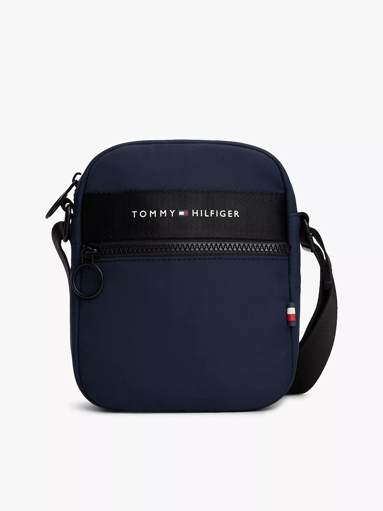 Mens' Tommy Logo Mini Reporter Bag Navy