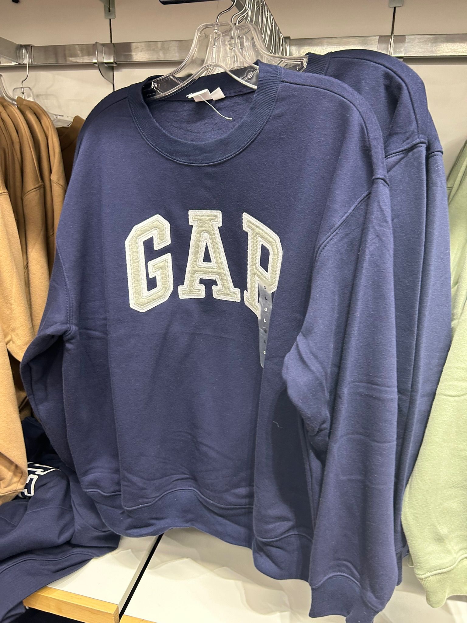 Womens' Gap Logo Sweatshirt Navy Uniform