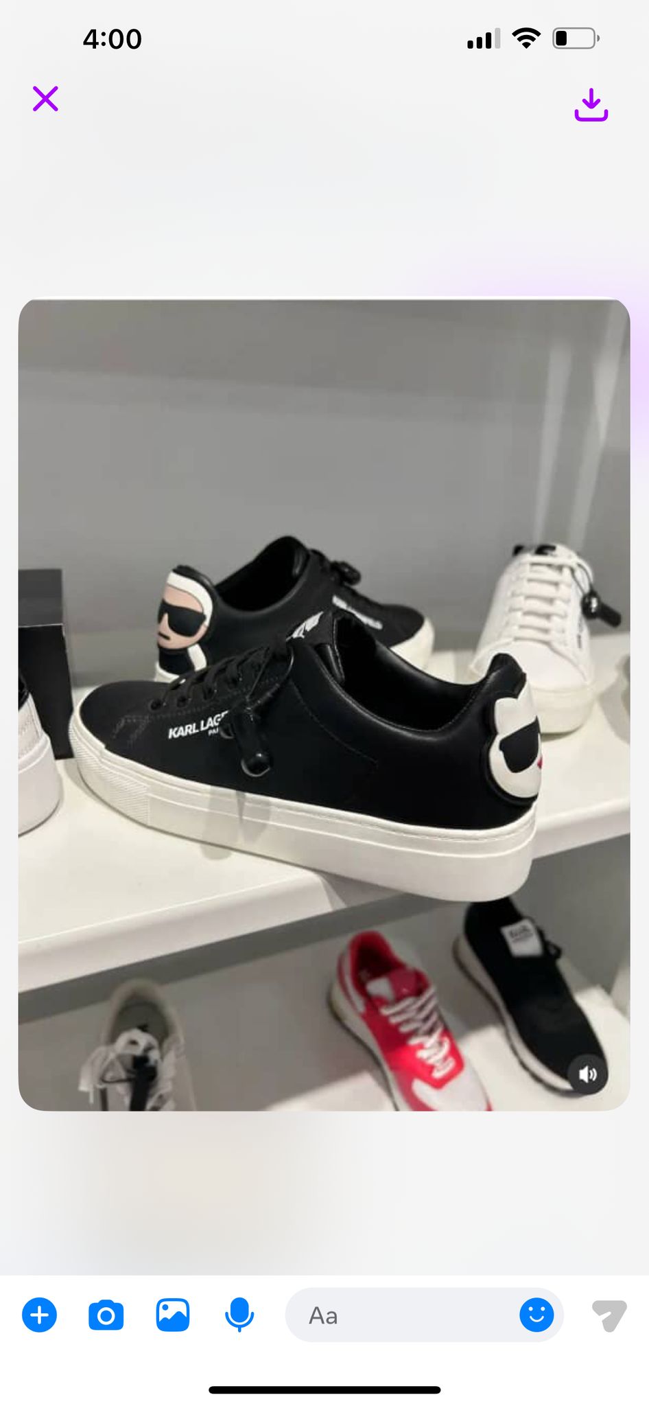 Women KARL CHELLA SNEAKER