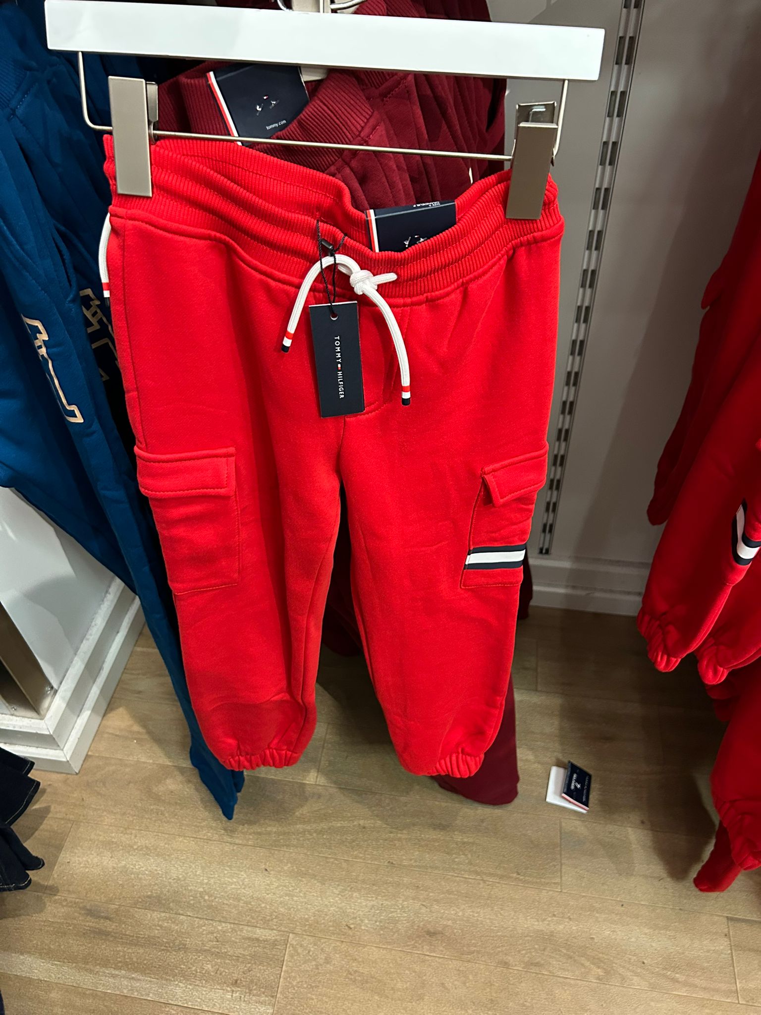 Boys Tommy Fleece Cargo Jogger