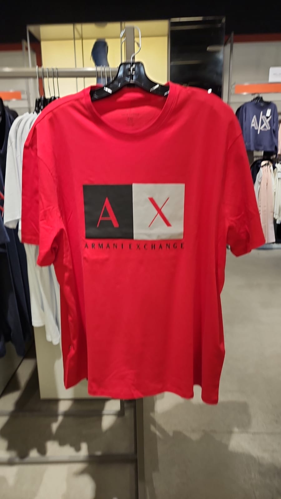 Armani Exchange Men's Logo Box On Front