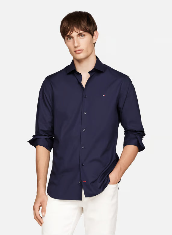 TOMMY HILFIGER MENS' Fitted cotton shirt