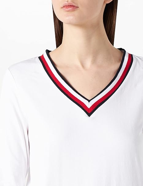 TOMMY HILFIGER Full Sleeves V-neck T-shirt