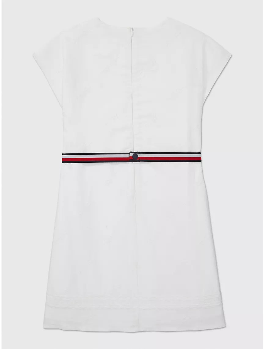 Tommy Hilfiger Kids' Logo Stripe Dress - Girls