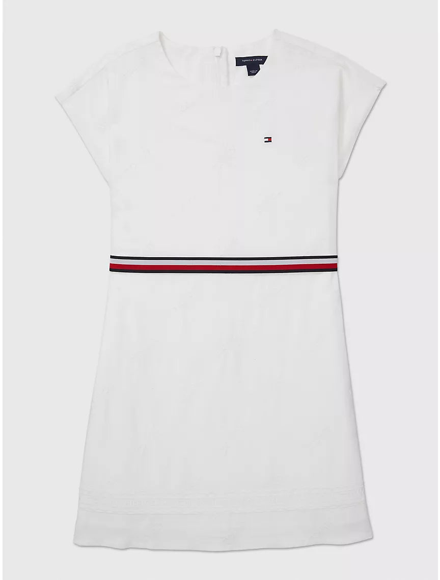 Tommy Hilfiger Kids' Logo Stripe Dress - Girls