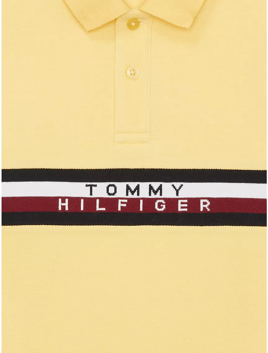 Tommy Hilfiger Kids' Signature Stripe Logo Polo