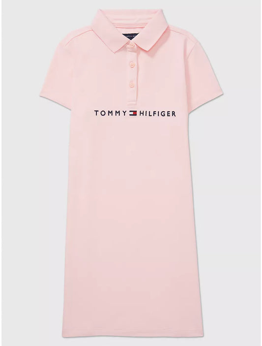 Tommy Hilfiger Kids' Hilfiger Logo Polo Dress