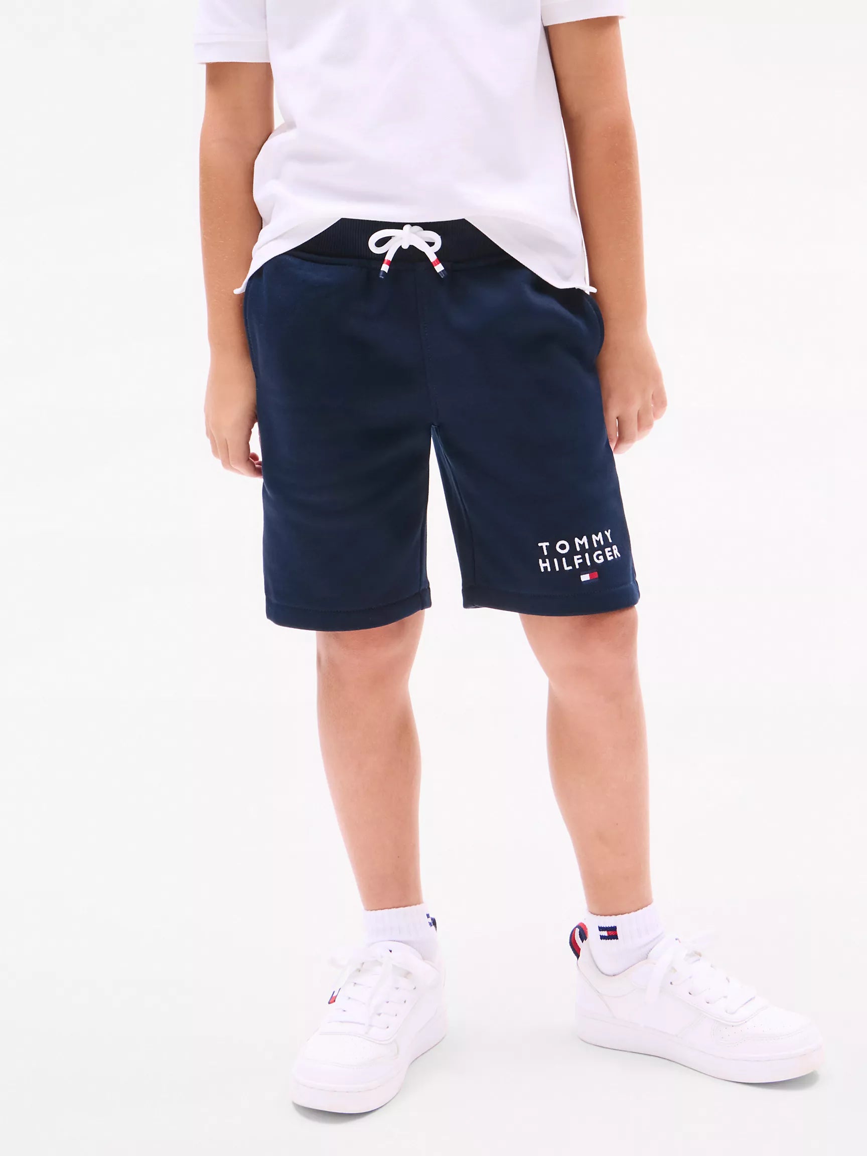 Tommy Hilfiger boys Logo Sweatshort/ navy
