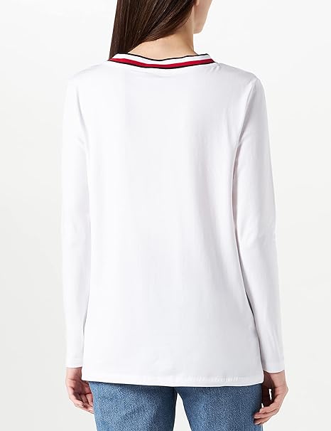 TOMMY HILFIGER Full Sleeves V-neck T-shirt