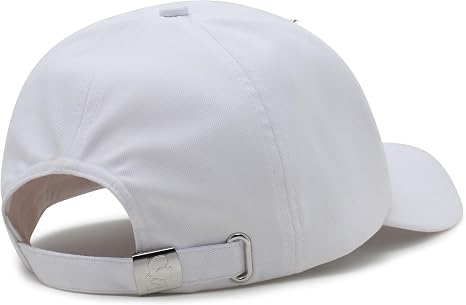 KARL LAGERFELD WOMEN'S PIN BASEBALL CAP-White