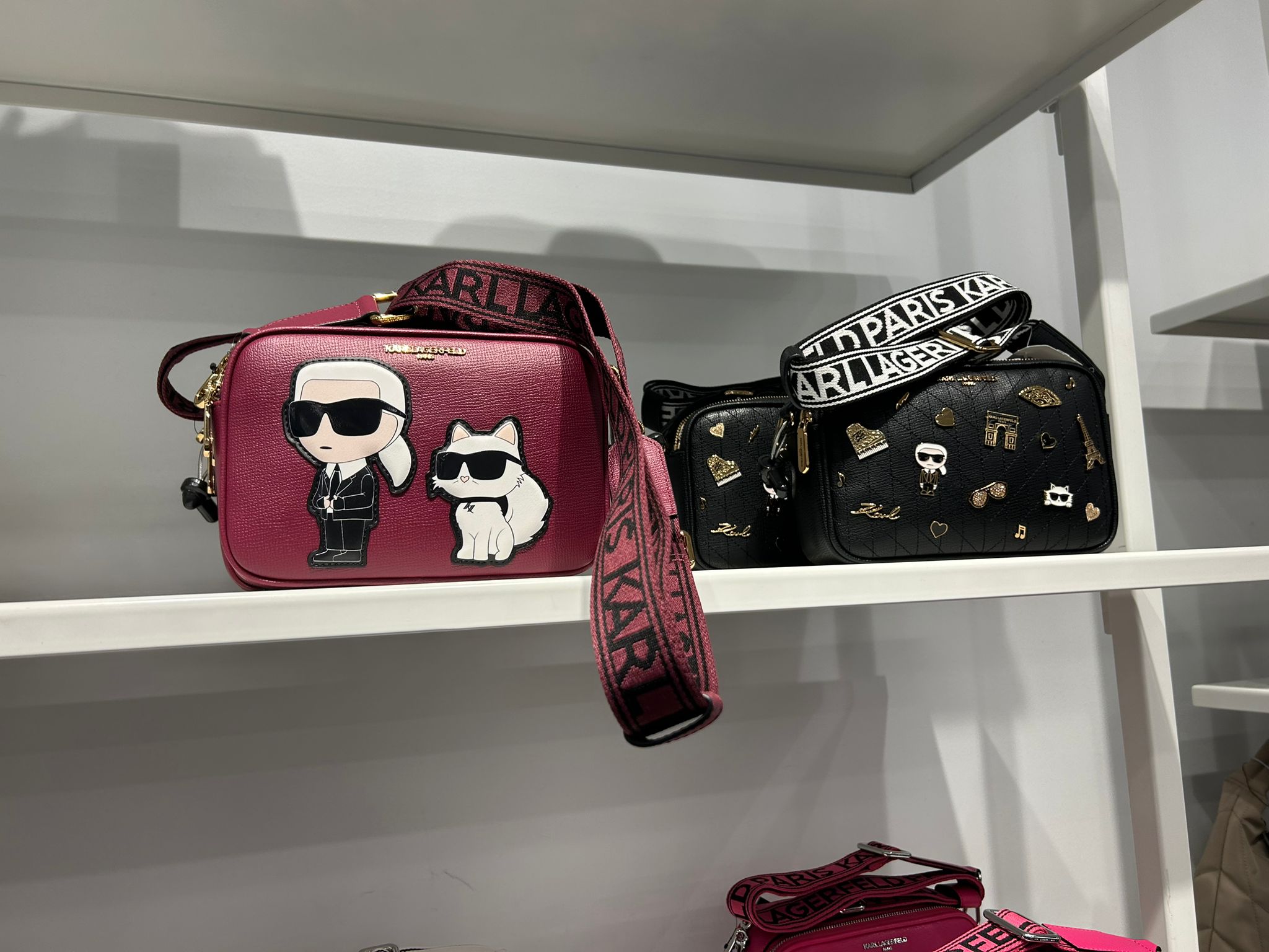 Womens' Karl Lagerfeld Paris MAYBELLE CAMERA CROSSBODY