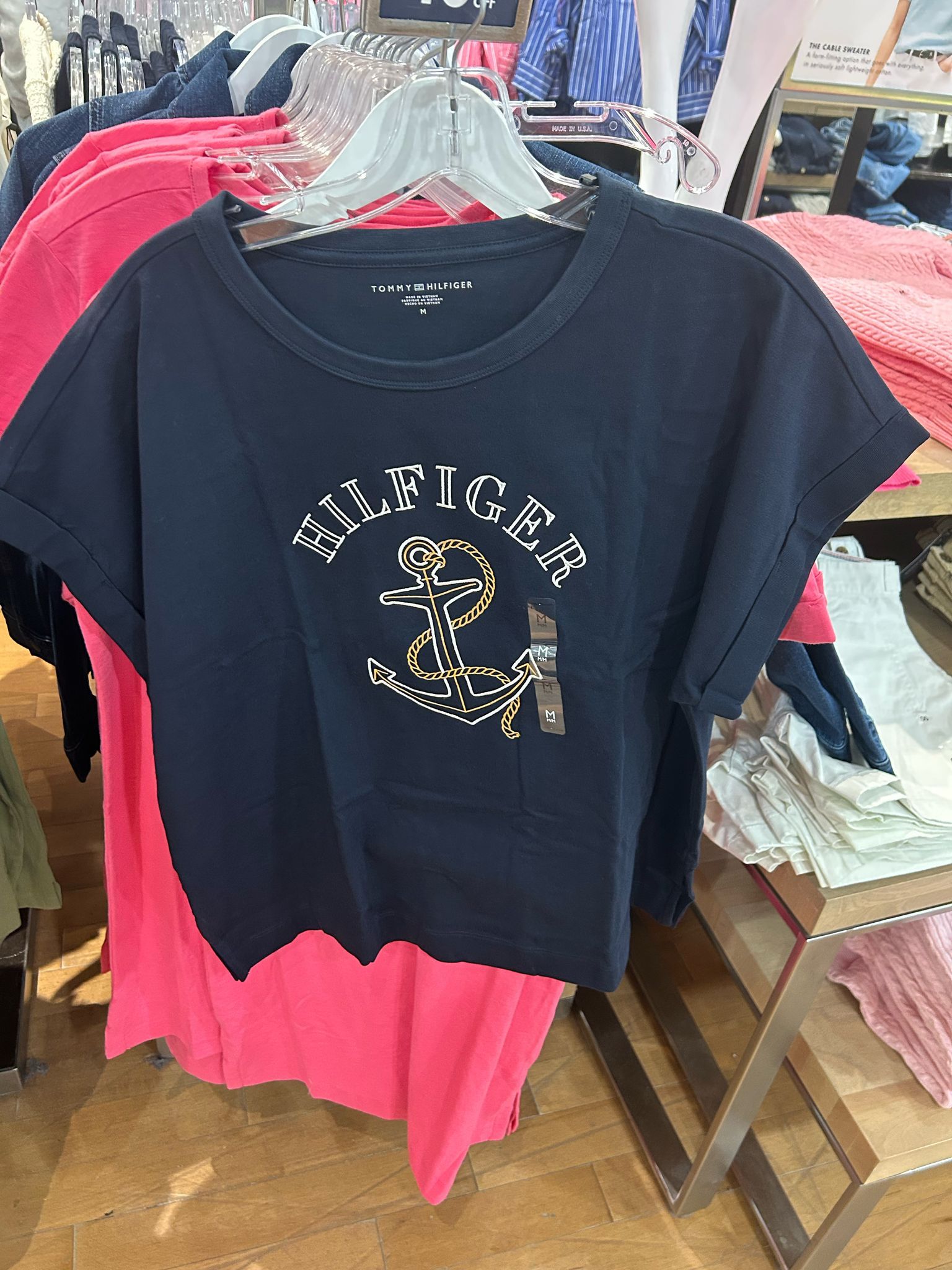Womens' Tommy Hilfiger Anchor Logo T-shirt