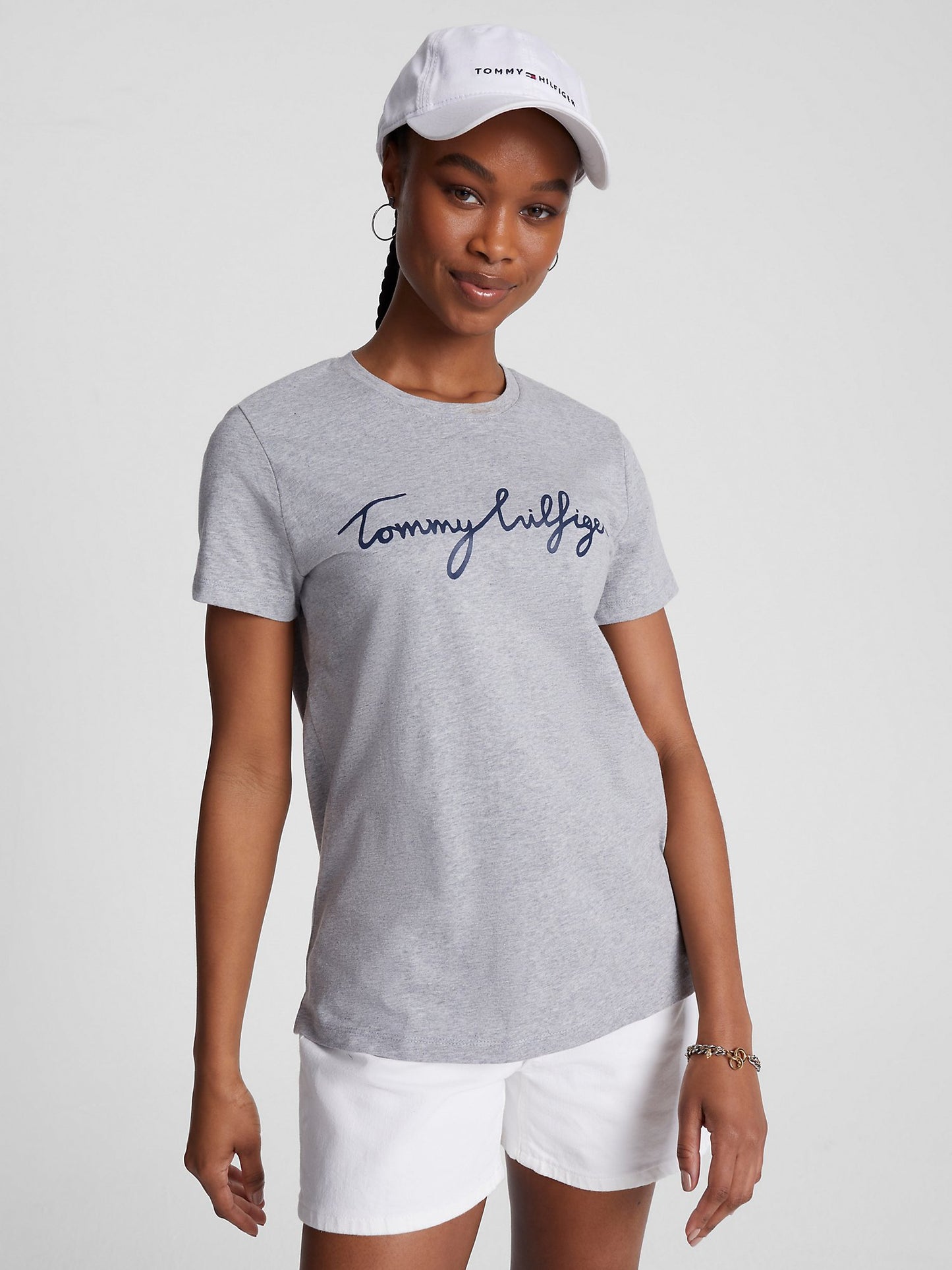 TOMMY HILFIGER SIGNATURE CREWNECK WOMEN T-SHIRT