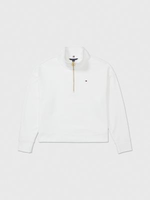 Womens' Tommy Relaxed Fit Zip Sweatshirt