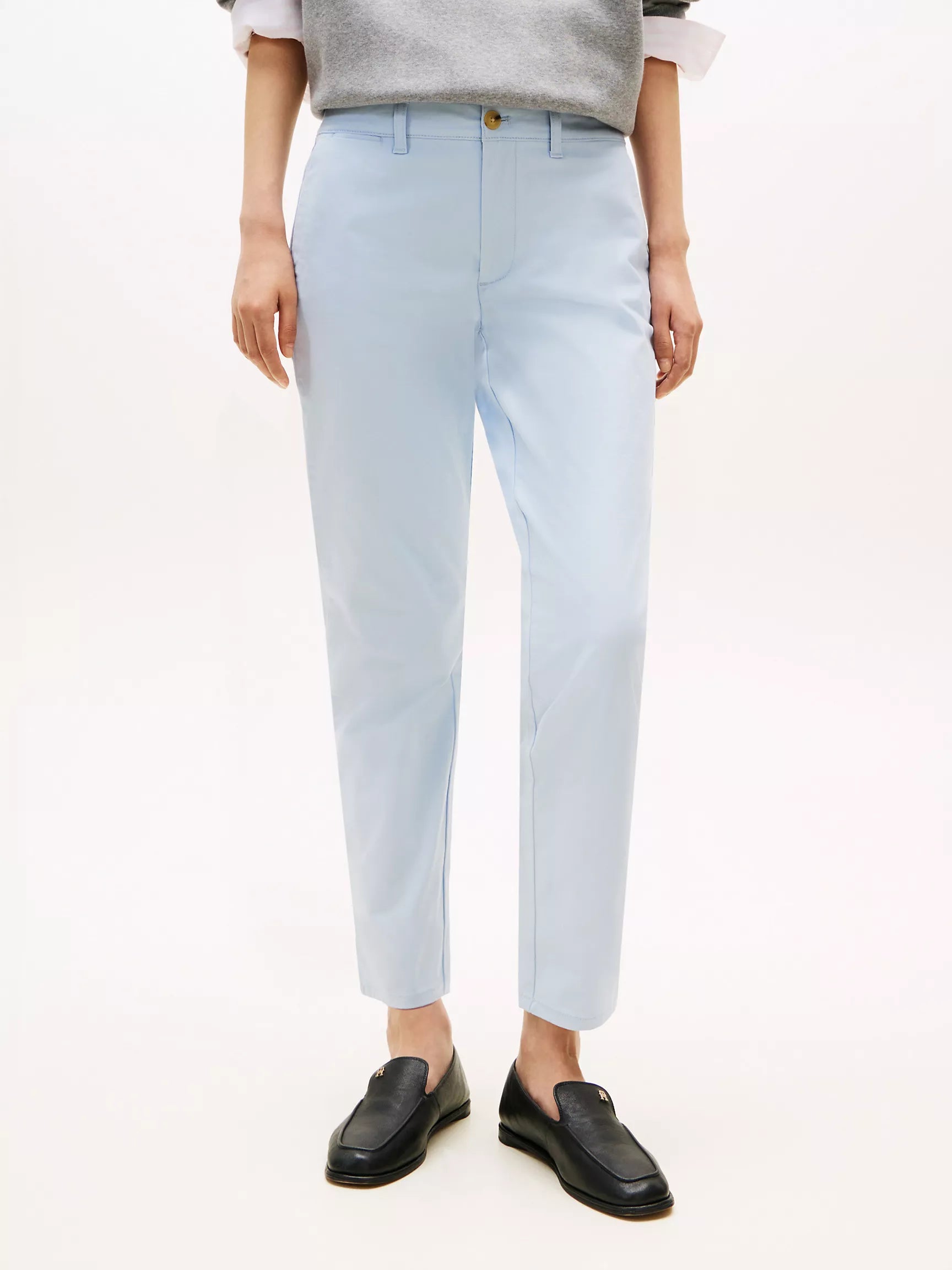 Womens Tommy Hilfiger Slim Fit Chino - Breezy Blue