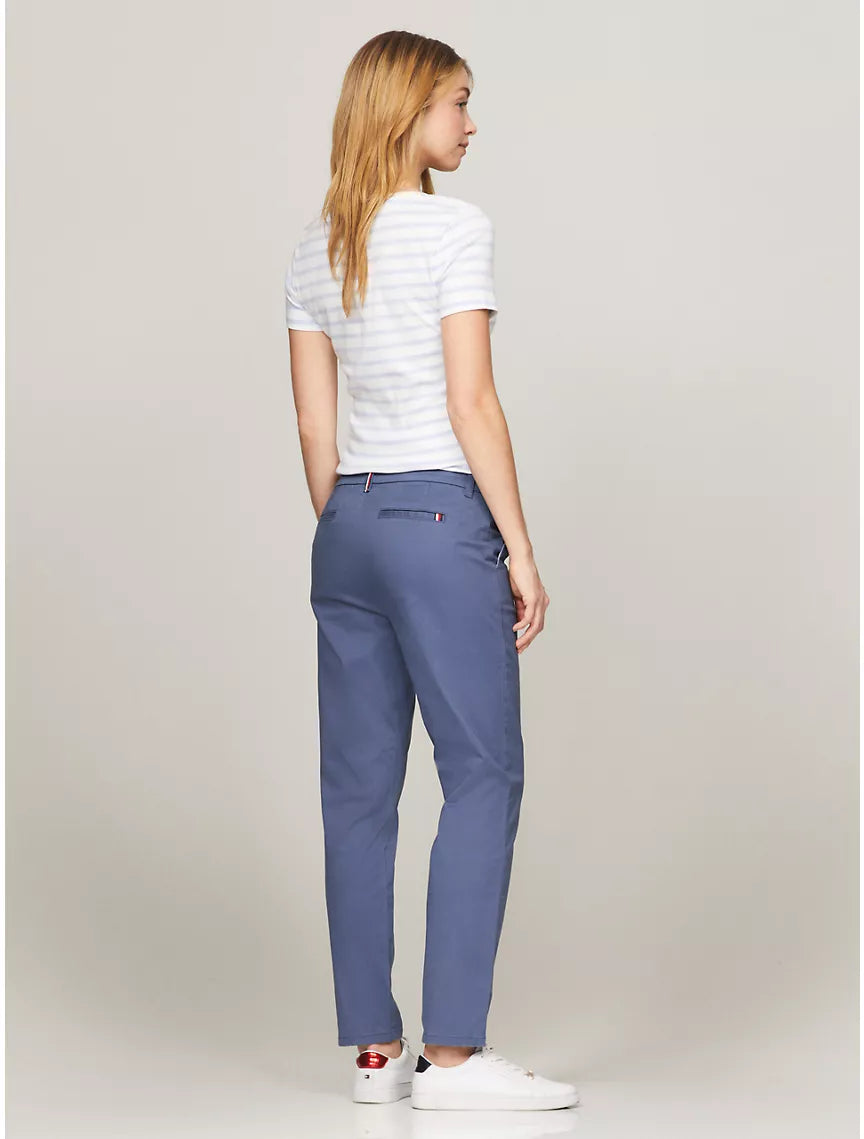 Tommy Hilfiger Solid Slim Fit Chino - Bank Blue