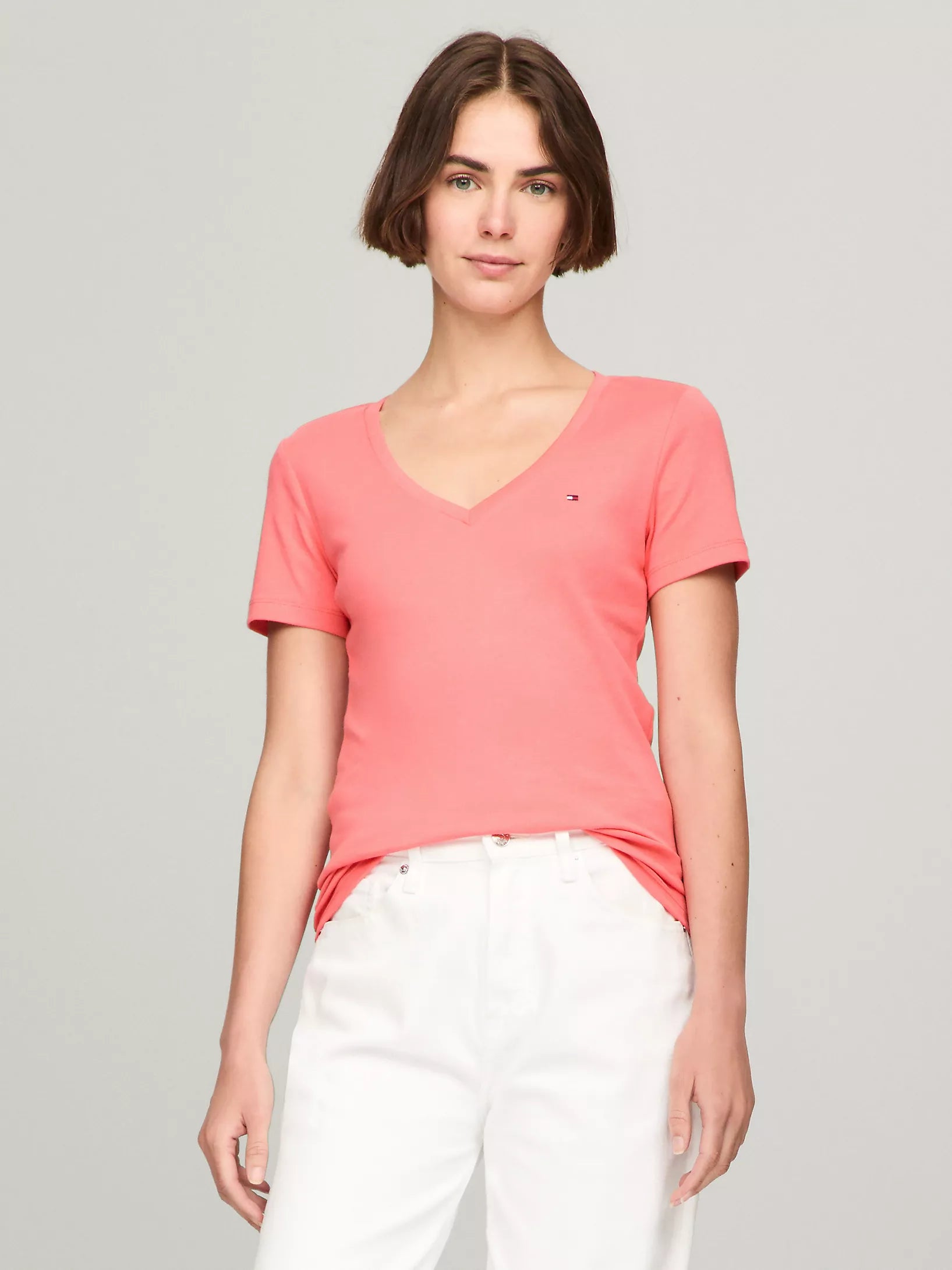 TOMMY Women V-Neck Favorite T-Shirt