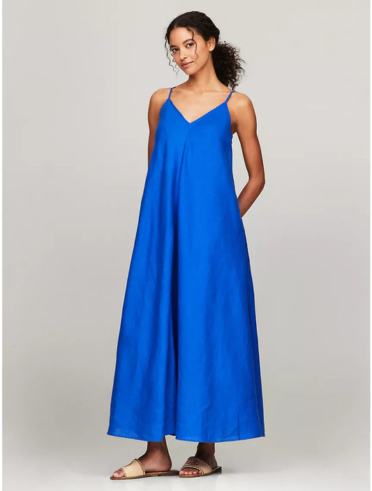 Tommy Hilfiger Linen Maxi Dress