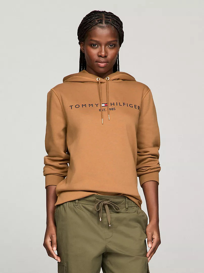 Womens' Embroidered Tommy Logo Hoodie