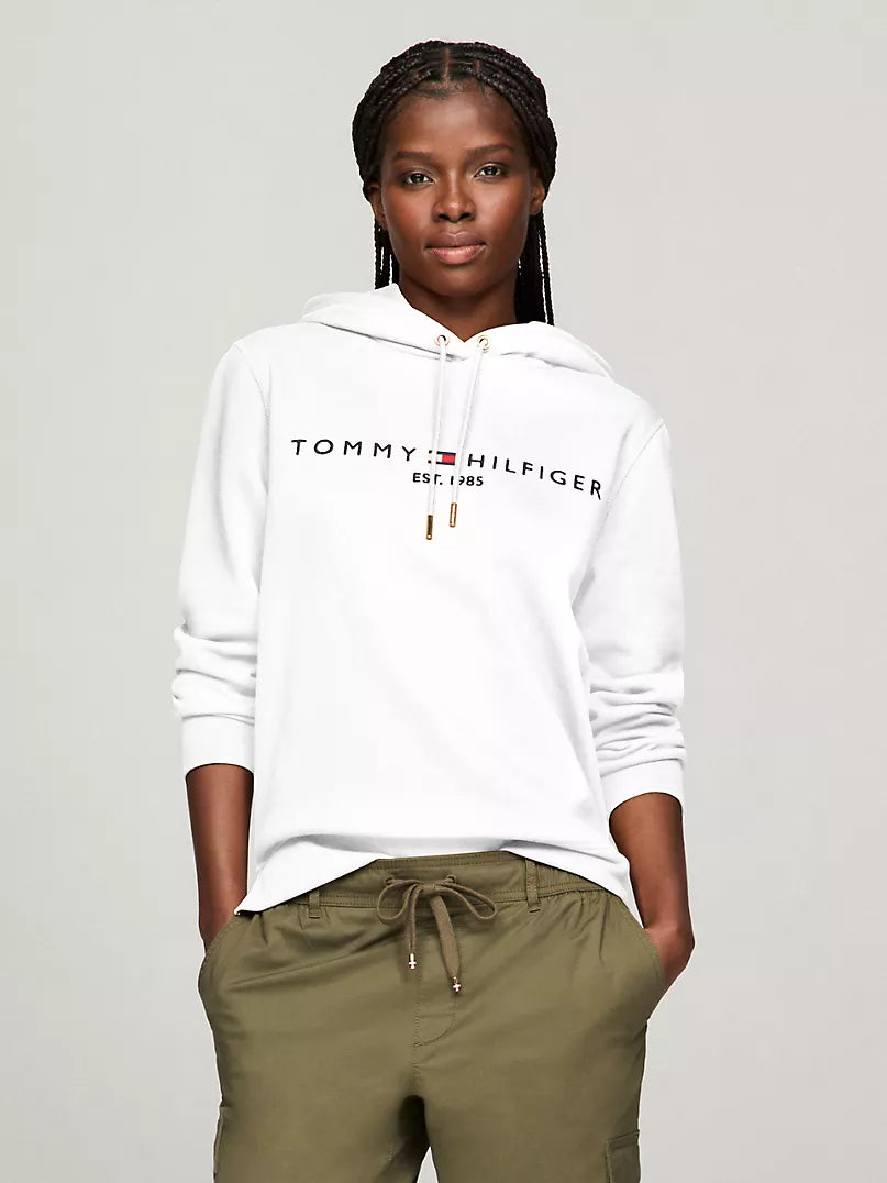 Womens' Embroidered Tommy Logo Hoodie