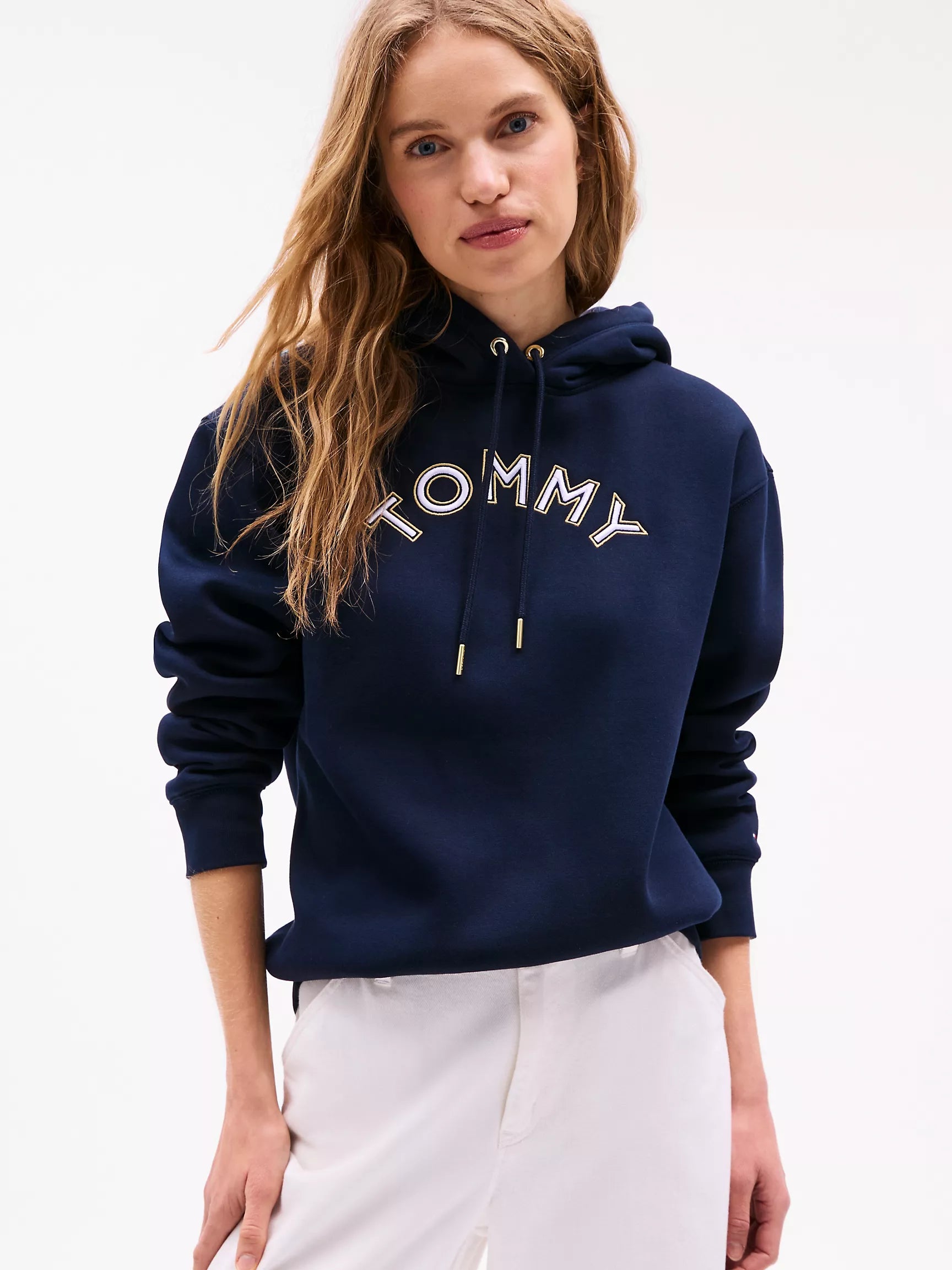 Womens Tommy Pullover Hoodie