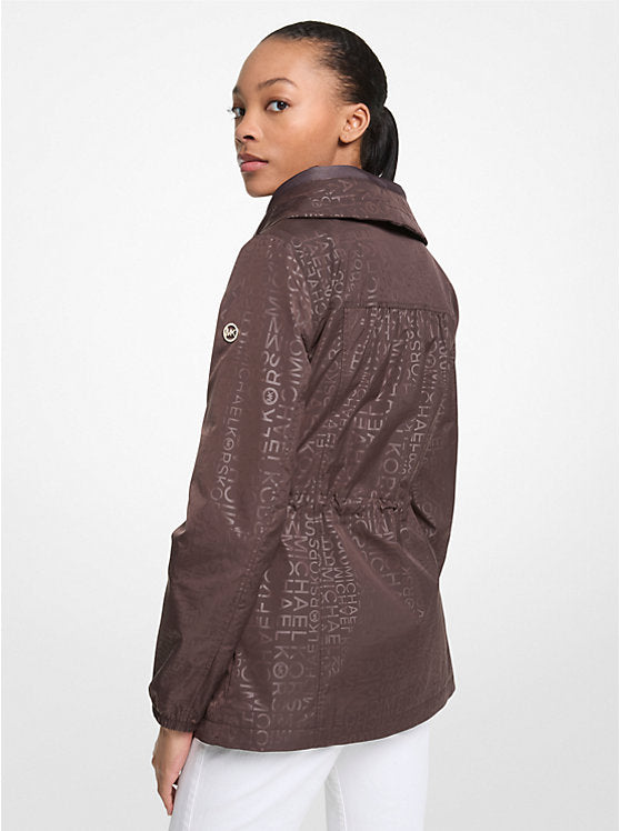 Michael Kors WOMENS' Logo Anorak CHOCOLATE