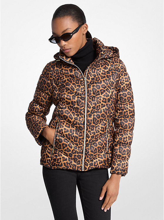 Michael Kors WOMENS' Packable Quilted Puffer Jacket