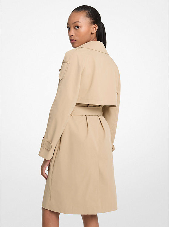 Michael Kors WOMENS' Belted Trench Coat KHAKI