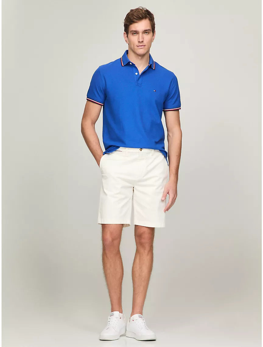 Tommy Hilfiger Regular Fit Tommy Wicking Polo - Kettle Blue