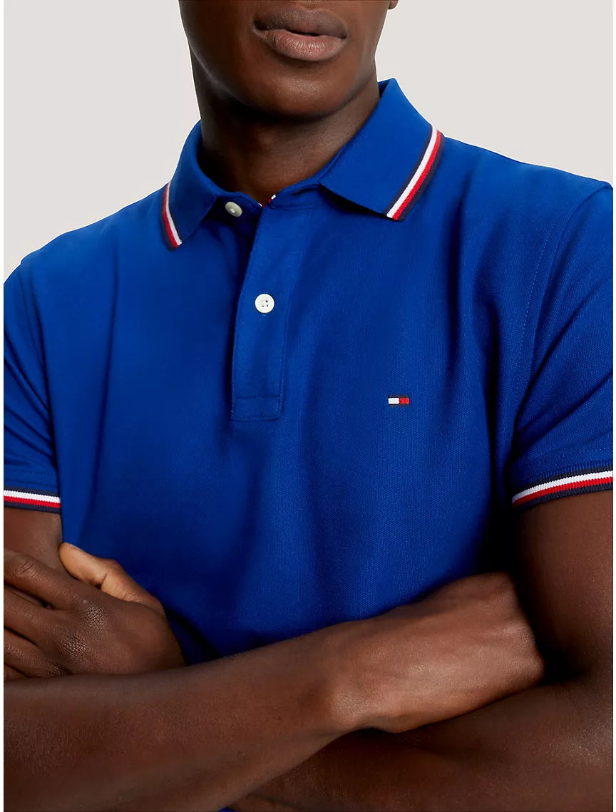 Tommy Hilfiger Regular Fit Tommy Wicking Polo - Midnight Blue