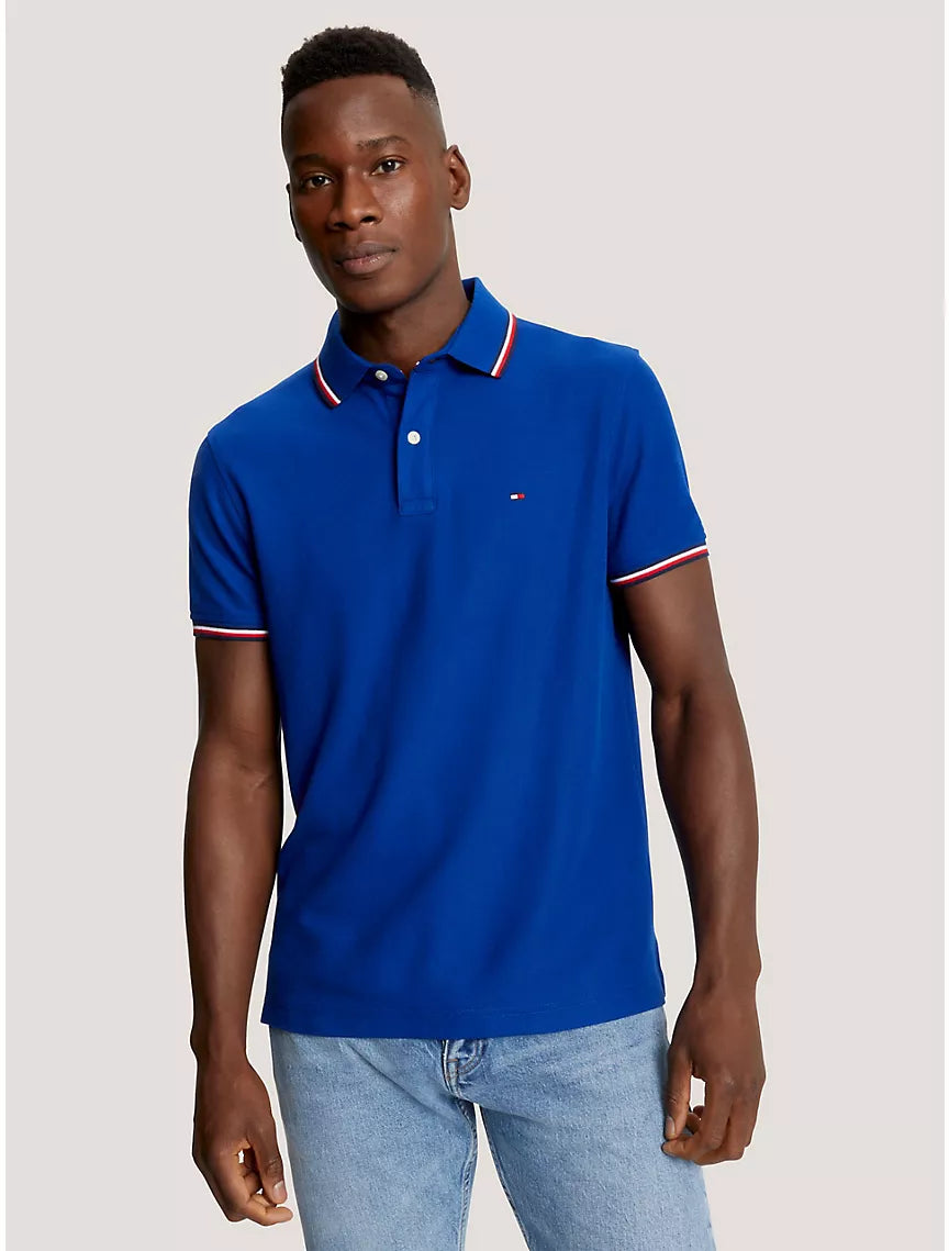 Tommy Hilfiger Regular Fit Tommy Wicking Polo - Midnight Blue