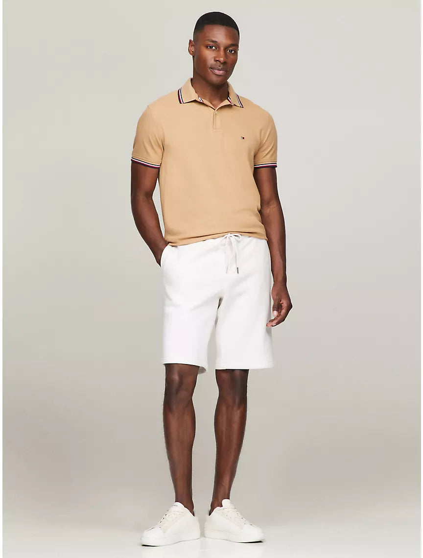 Tommy Hilfiger Regular Fit Tommy Wicking Polo - Champagne Toast