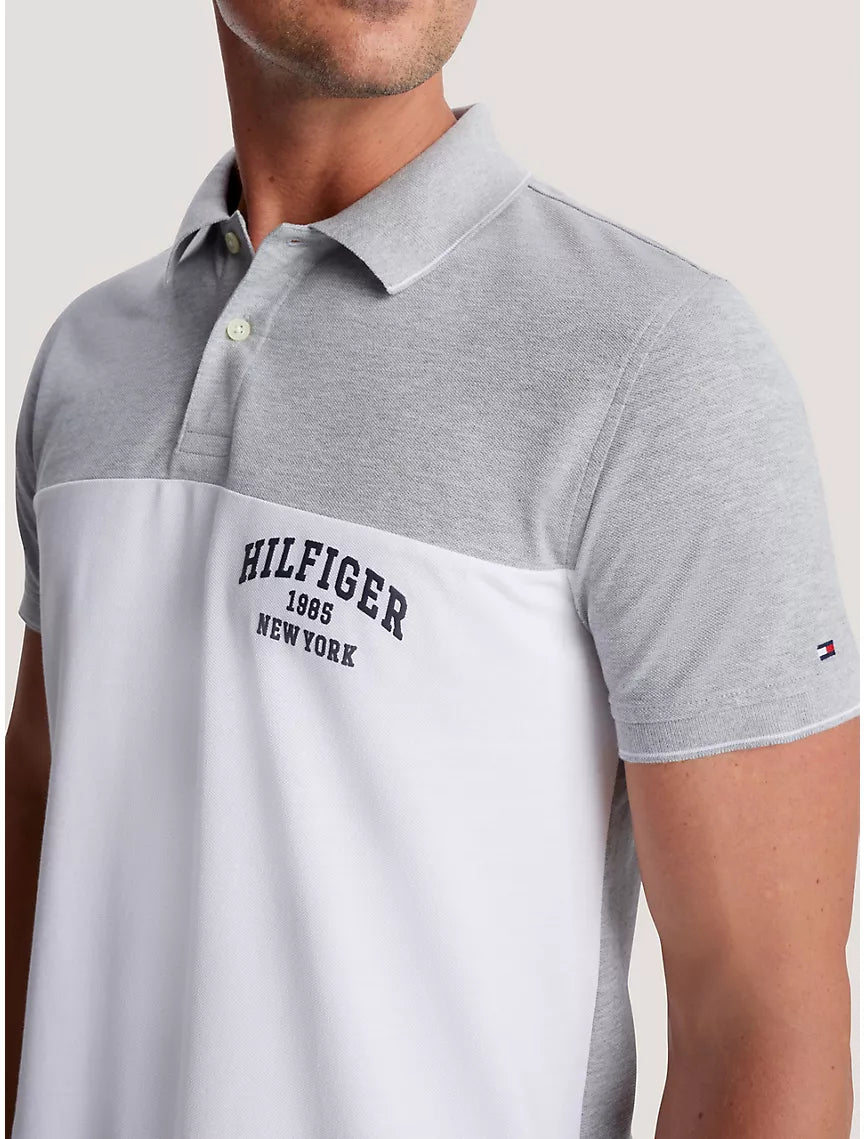 Men's Tommy Hilfiger Regular Fit Hilfiger Block Logo Polo