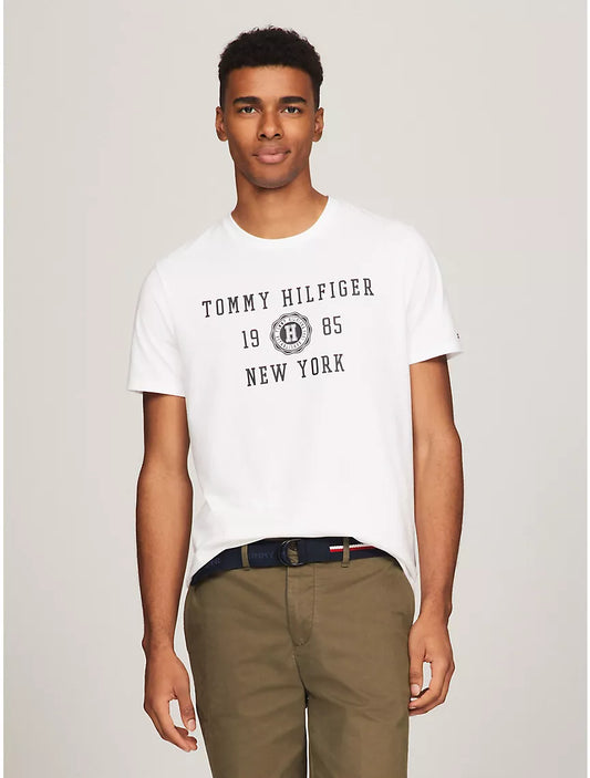 MENS' Tommy Hilfiger Hilfiger New York Graphic T-Shirt - Optic White