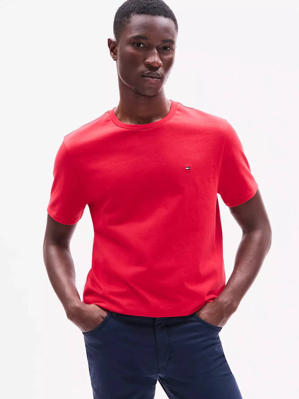 Men Tommy Everyday T-Shirt/ RED