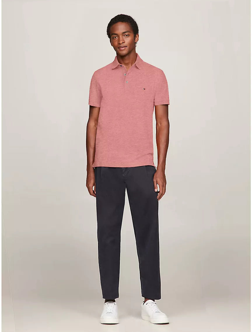 Tommy Hilfiger Slim Fit Tommy Polo - Red Heather