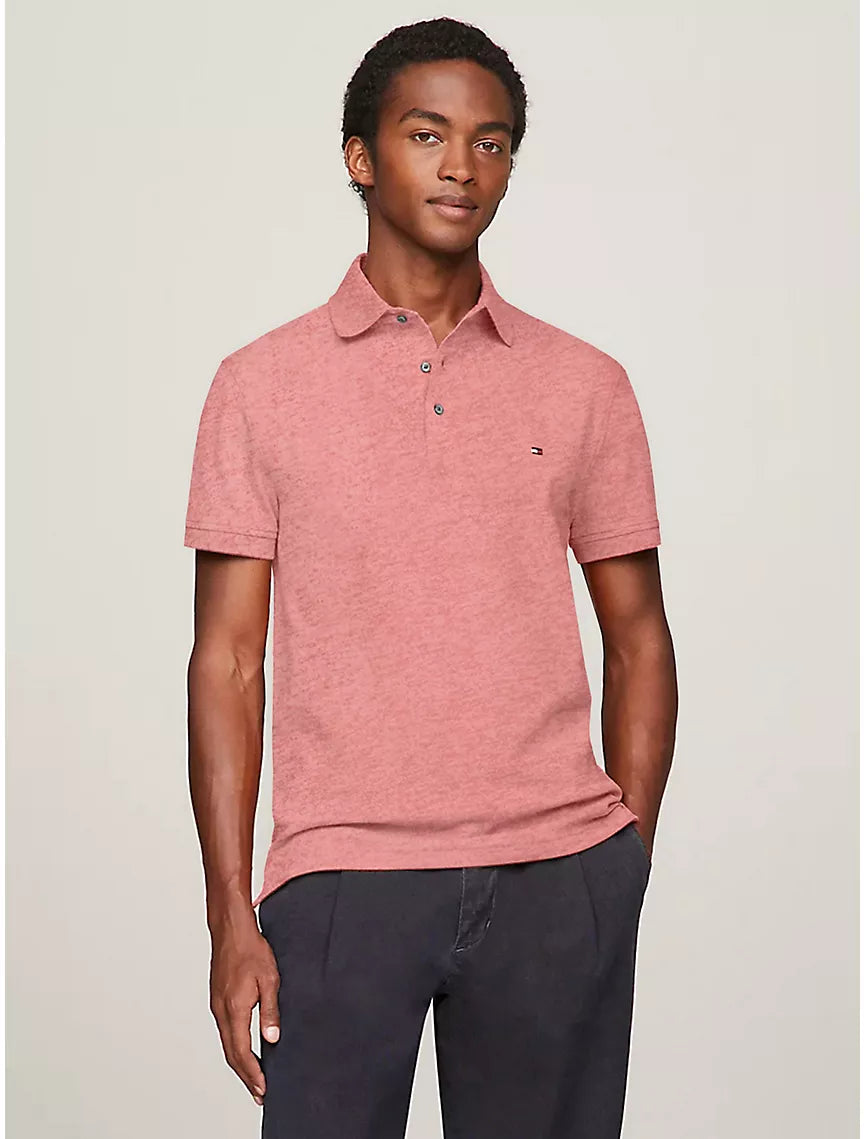 Tommy Hilfiger Slim Fit Tommy Polo - Red Heather