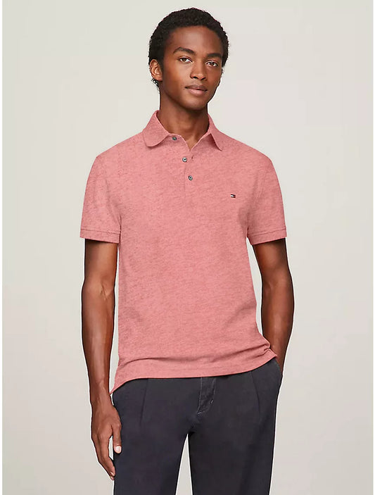 Tommy Hilfiger Slim Fit Tommy Polo - Red Heather