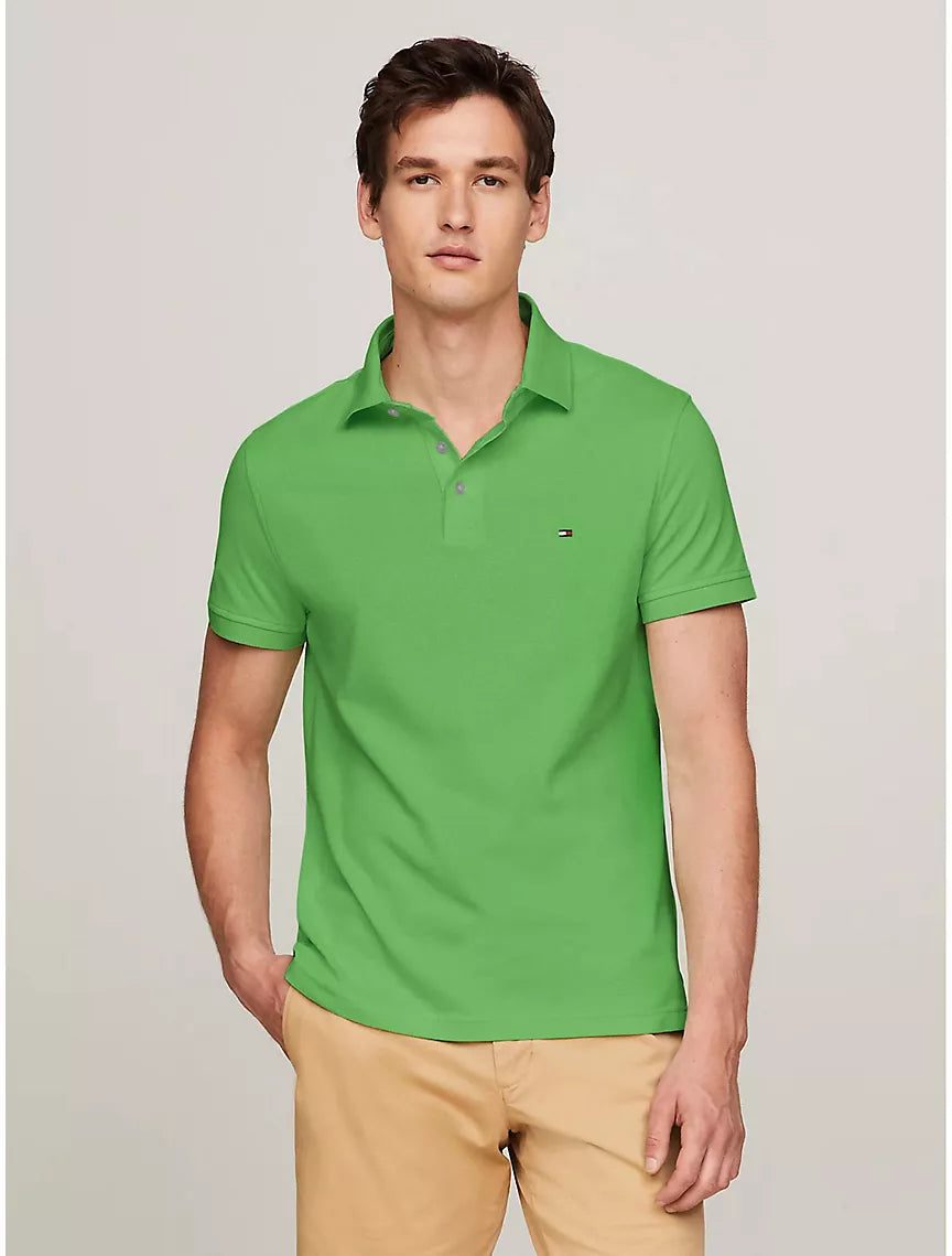 Tommy Hilfiger Slim Fit Tommy Polo - Springtime Green – BranDeck Egypt