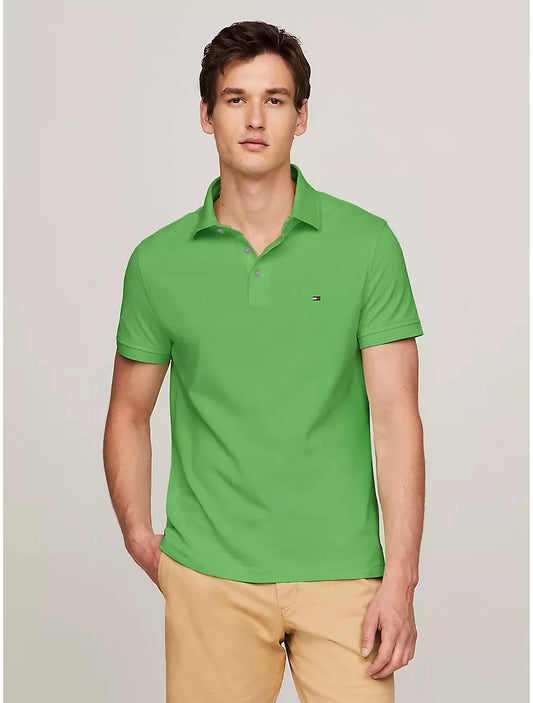 Tommy Hilfiger Slim Fit Tommy Polo - Springtime Green