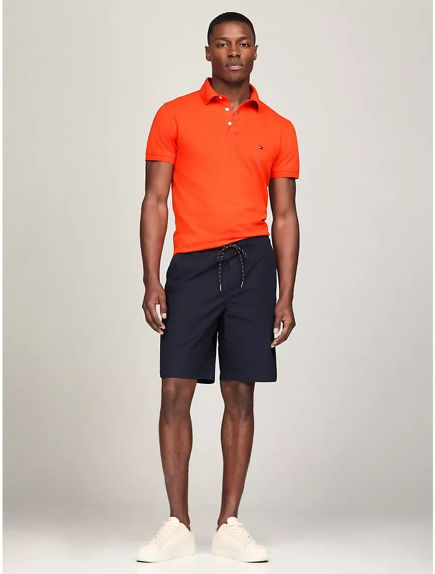 Tommy Hilfiger Slim Fit Tommy Polo - Deep Orange