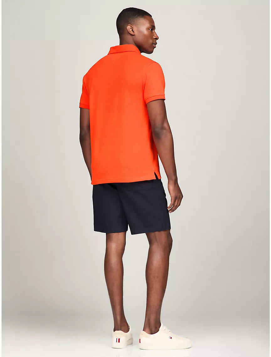 Tommy Hilfiger Slim Fit Tommy Polo - Deep Orange